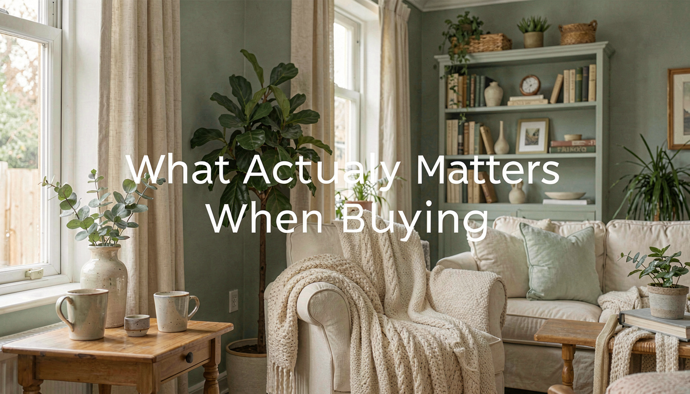 What Actually Matters When Buying