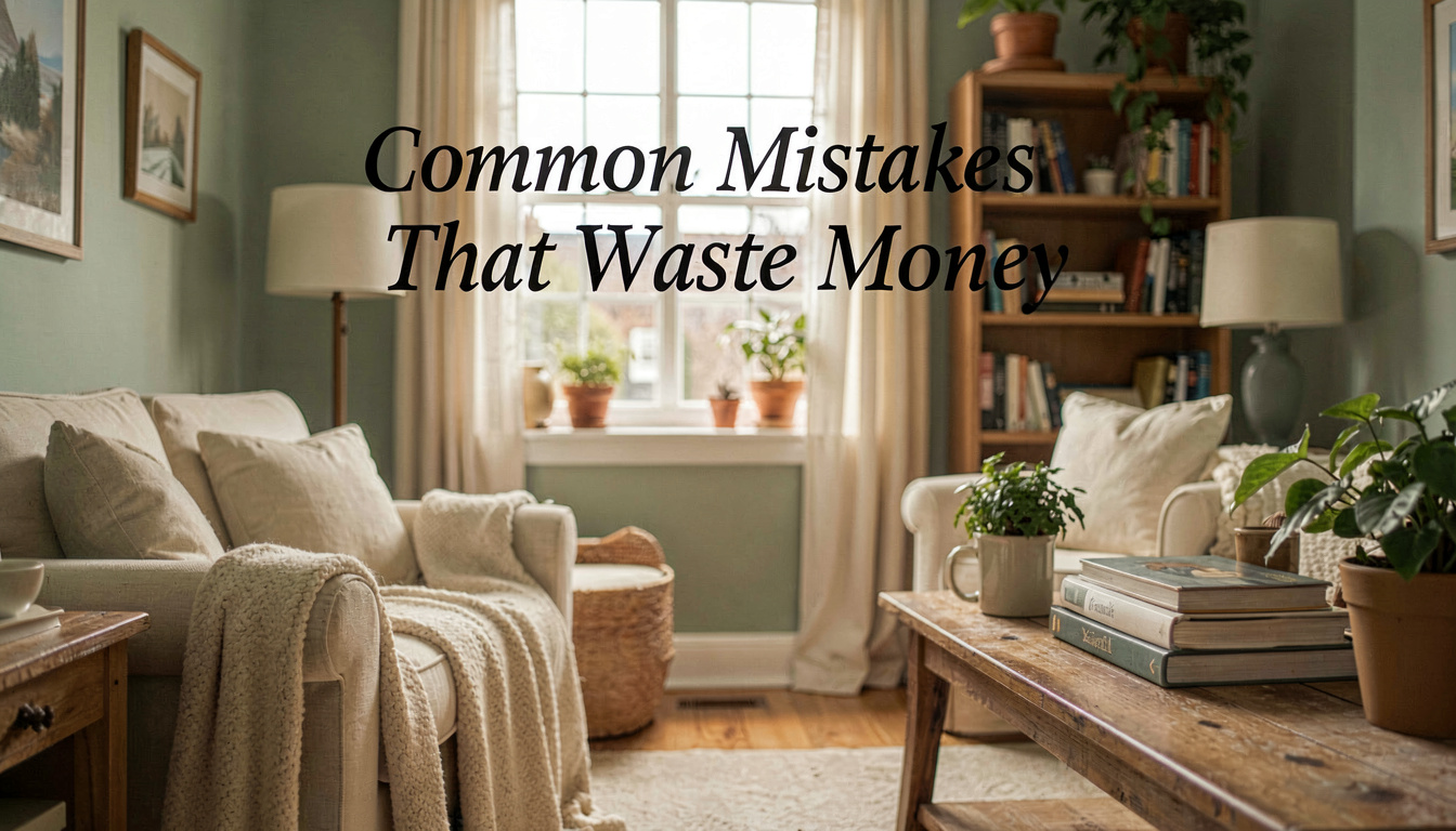 Common Mistakes That Waste Money
