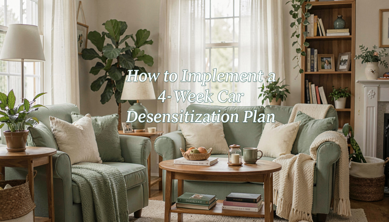 How to Implement a 4-Week Car Desensitization Plan