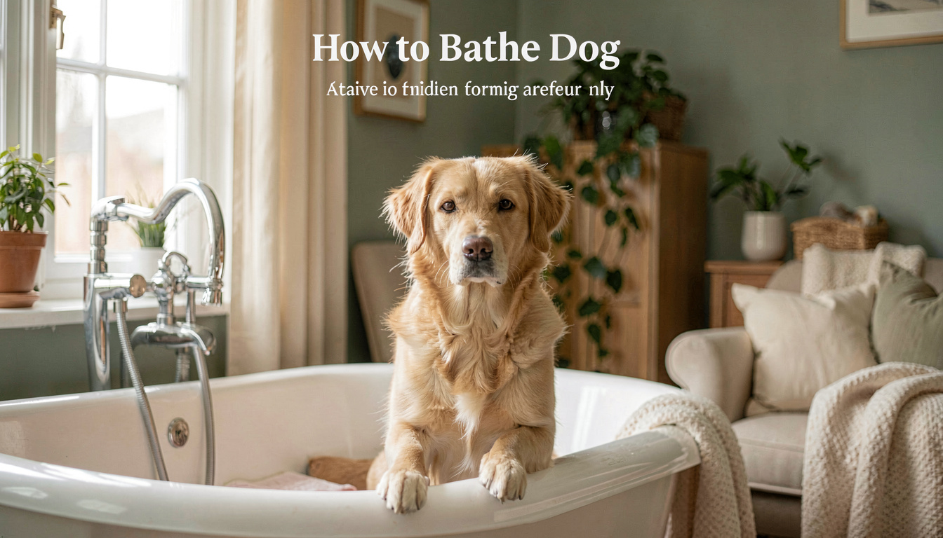How to Bathe Dog