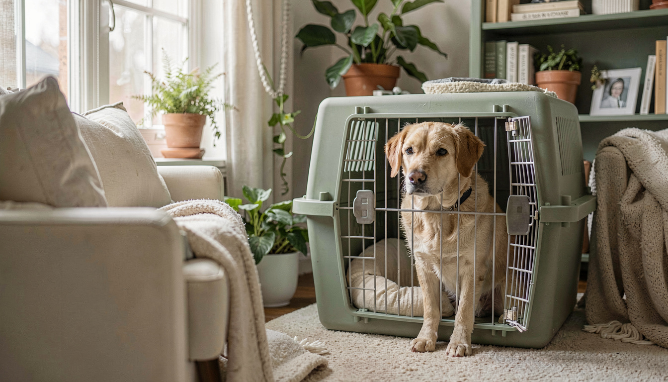How to Get Dog Out of Crate