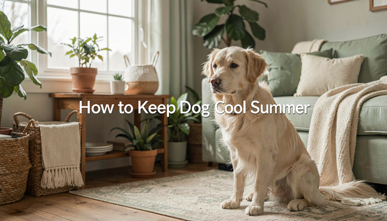 How to Keep Dog Cool Summer
