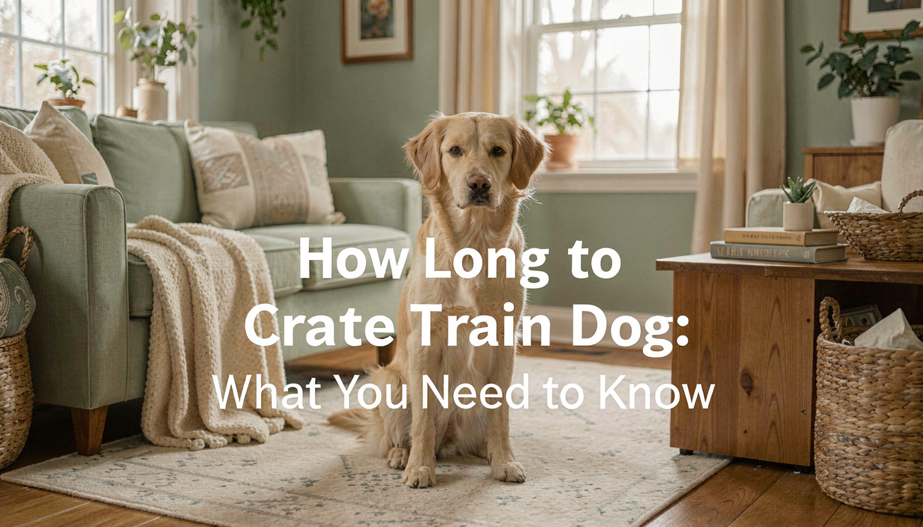 How Long to Crate Train Dog: What You Need to Know