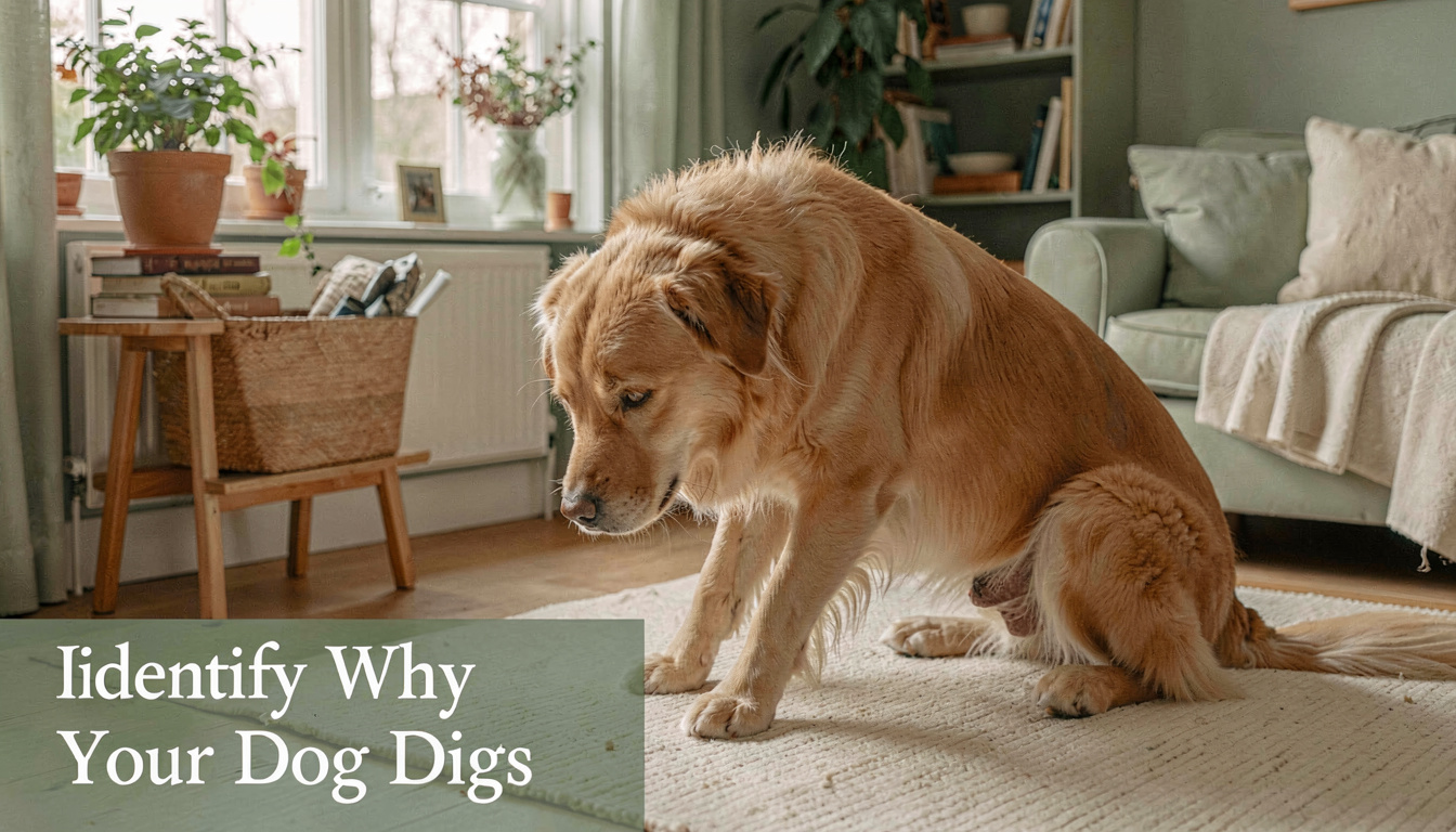 Identify Why Your Dog Digs