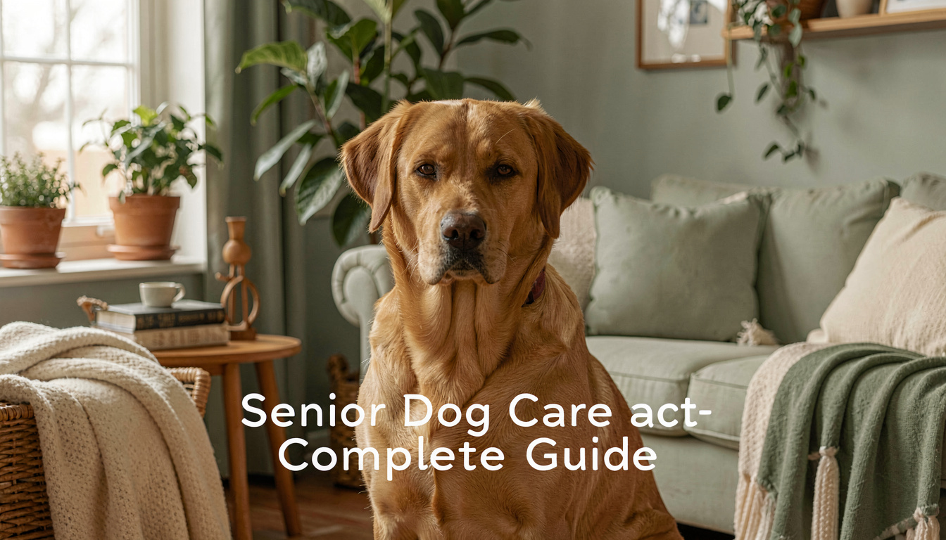 Senior Dog Care Complete Guide