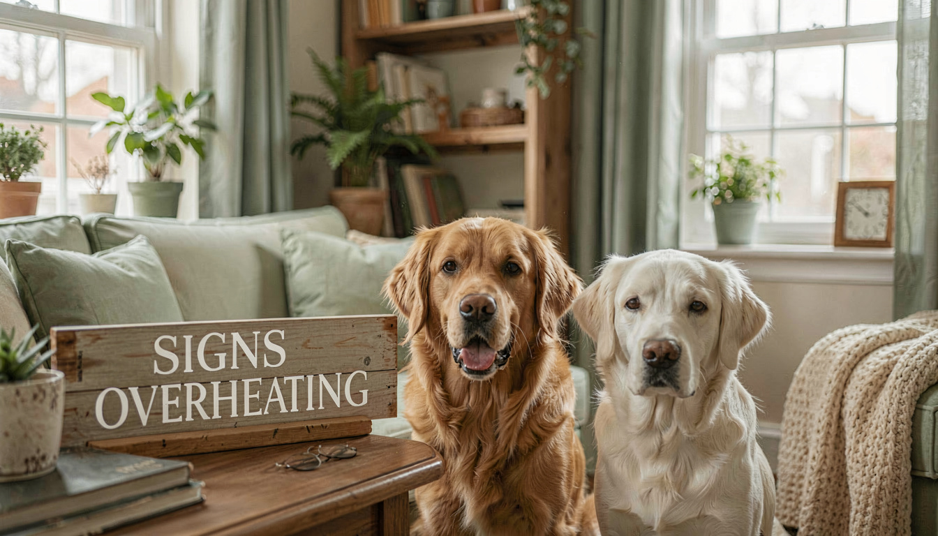 Signs Overheating Dogs