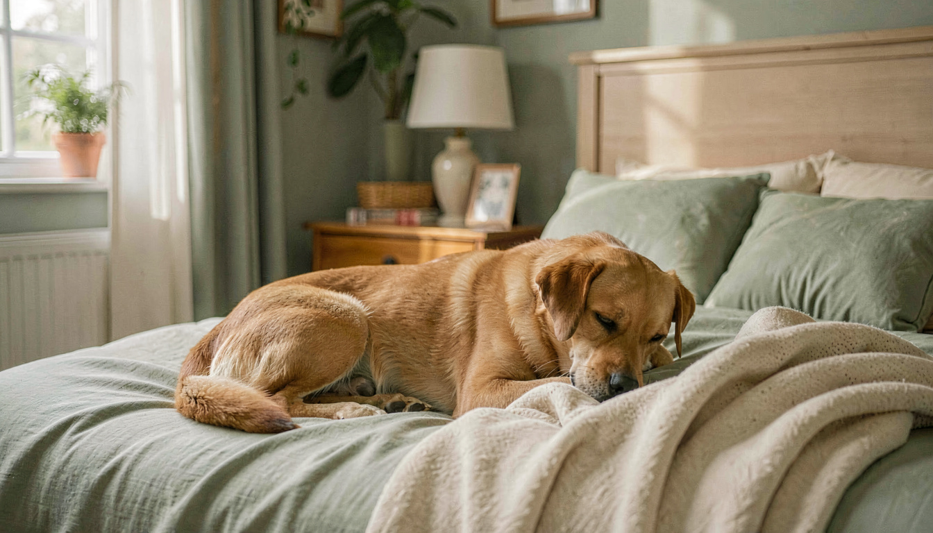 Why Dog Paces Before Sleep