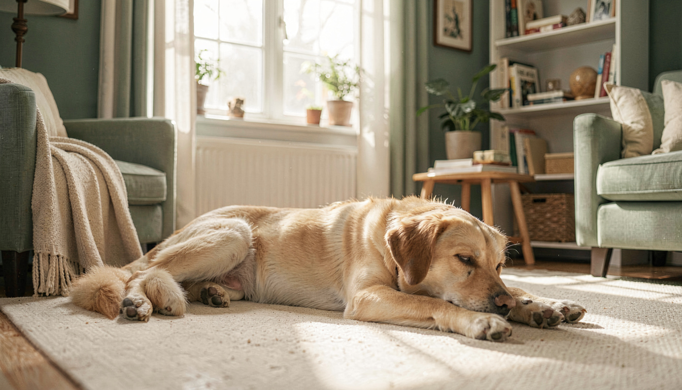 Why Dog Stretches After Sleep