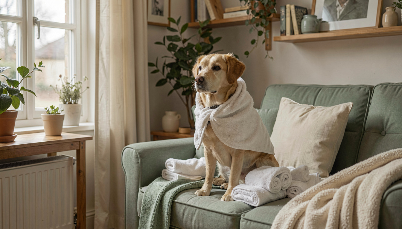 best dog drying coats towels
