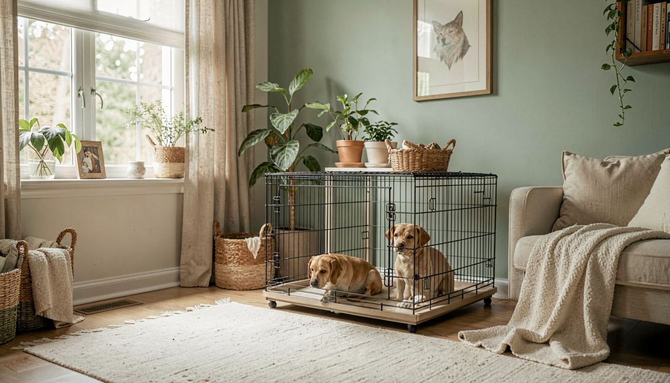 Create a Safe Den with Proper Crate Training