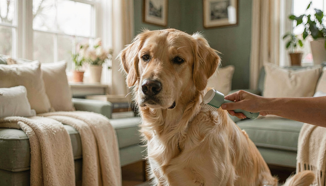 How to Brush Dog Coat
