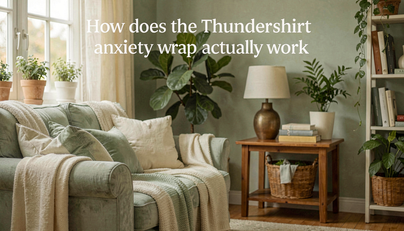 How does the Thundershirt anxiety wrap actually work
